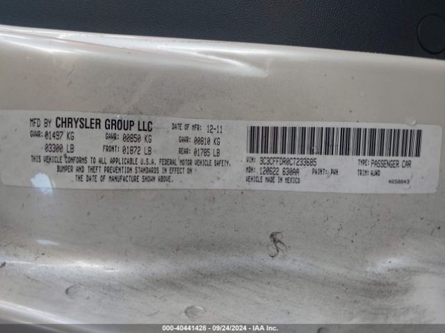 2012 FIAT 500C 3C3CFFDR0CT233685 Photo 8