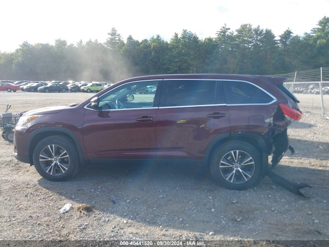 5TDBZRFH6KS923776 Toyota Highlander Le