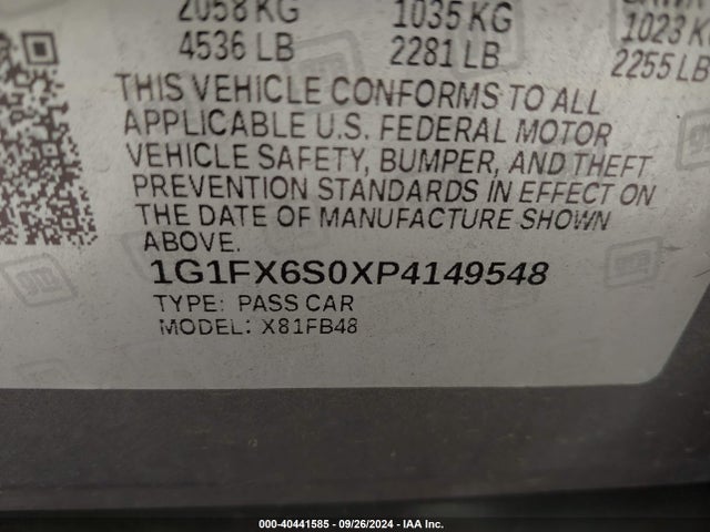 Chevrolet Bolt Ev 2lt 2023 1G1FX6S0XP4149548 Image 9