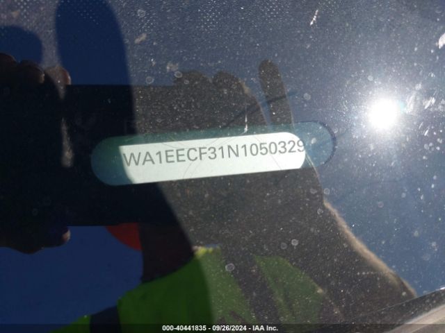 WA1EECF31N1050329 Audi Q3 Premium Plus 45 Tfsi S Line Quattro Tiptronic