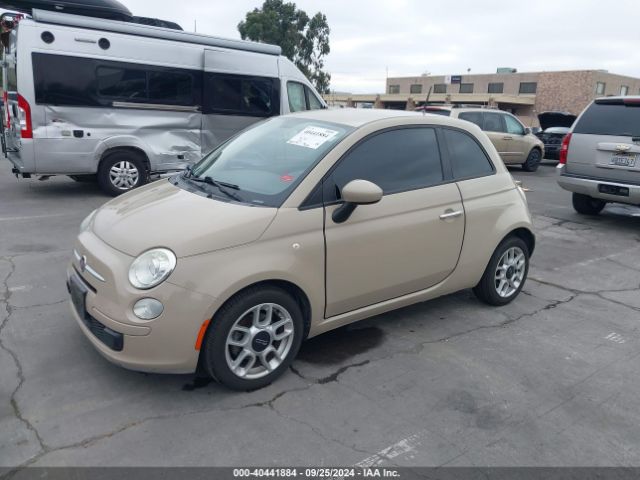 2012 FIAT 500 3C3CFFAR1CT288814 Photo 1