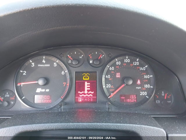 2003 AUDI RS6 WUAPV64B73N905683 Photo 6