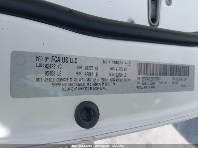 Dodge Charger R/t Scat Pack 2016 2C3CDXGJ3GH339824 Image 9