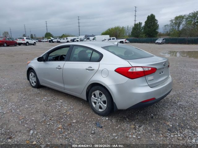 KNAFK4A66E5147333 KIA FORTE LX