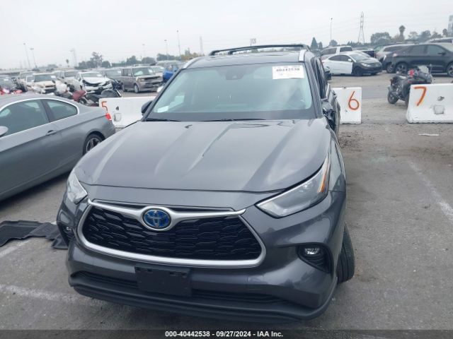 5TDHARAH5NS513029 Toyota Highlander Hybrid Xle