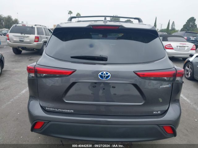 5TDHARAH5NS513029 Toyota Highlander Hybrid Xle