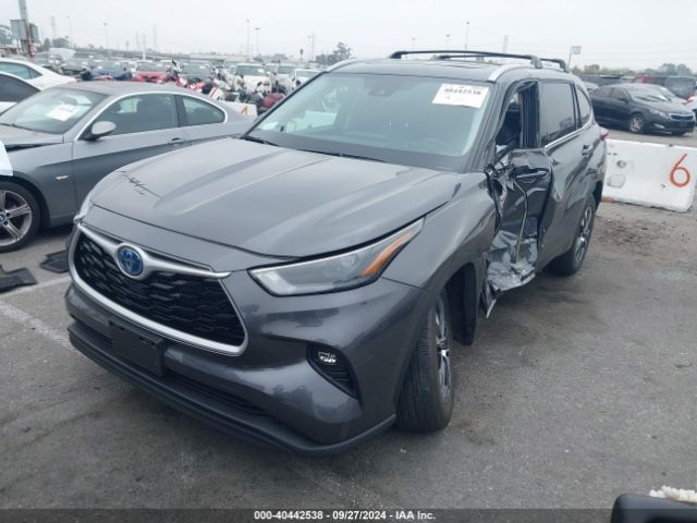 5TDHARAH5NS513029 Toyota Highlander Hybrid Xle