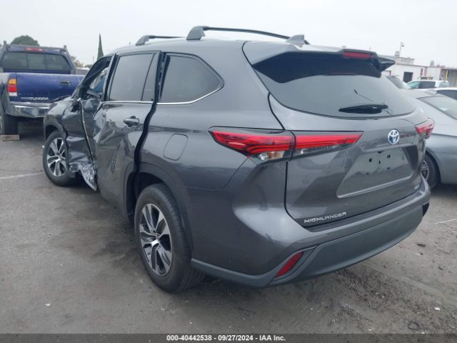 5TDHARAH5NS513029 Toyota Highlander Hybrid Xle