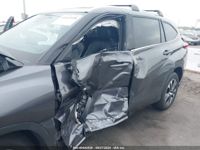 5TDHARAH5NS513029 Toyota Highlander Hybrid Xle