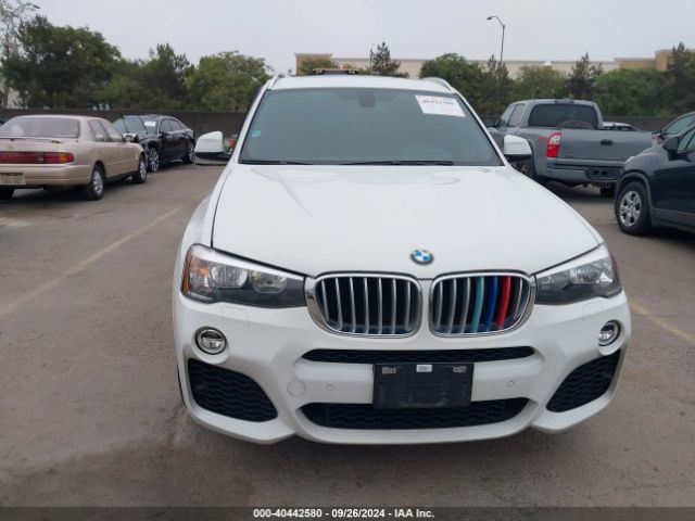 5UXWZ7C35H0X43357 BMW X3 Sdrive28i