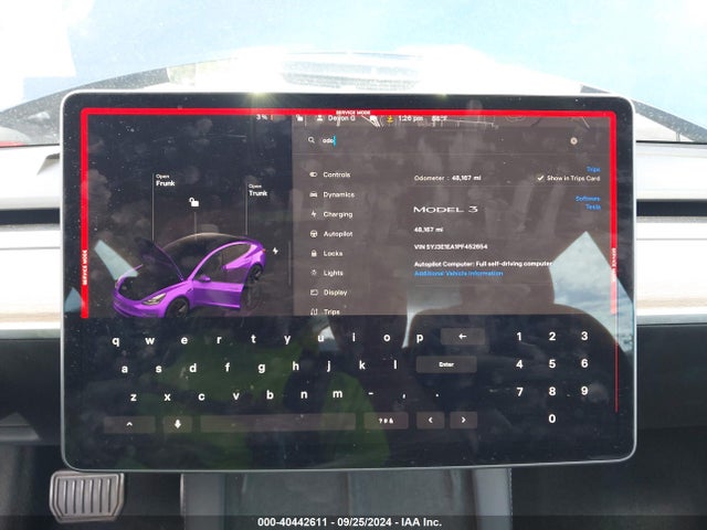 2023 TESLA MODEL 3 5YJ3E1EA1PF452654 Photo 6
