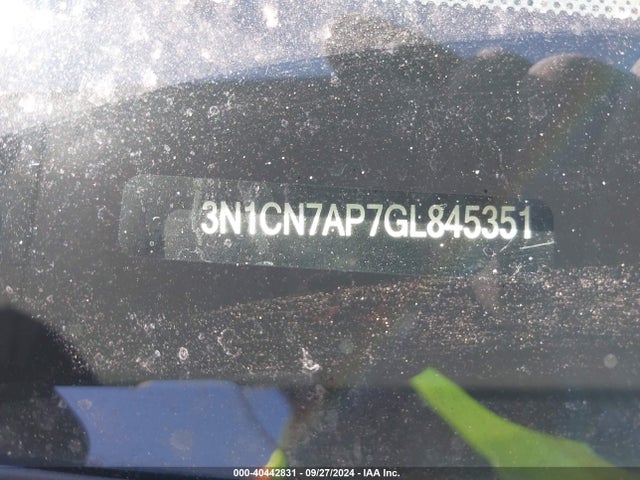 Nissan Versa 1.6 S+ 2016 3N1CN7AP7GL845351 Image 9