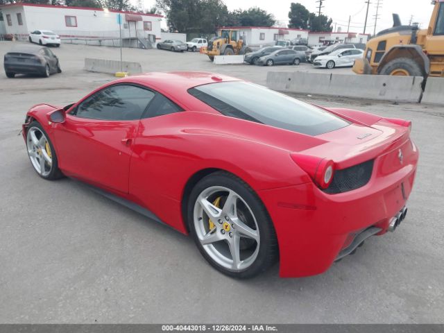 2011 FERRARI 458 ITALIA ZFF67NFA7B0179323 Photo 2