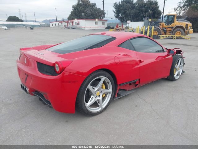 2011 FERRARI 458 ITALIA ZFF67NFA7B0179323 Photo 3