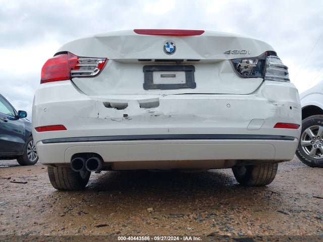 WBA4U7C36H5H20289 BMW 430I