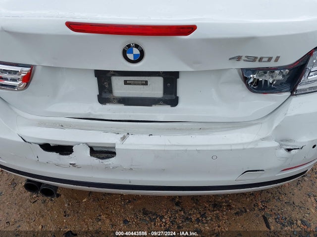 WBA4U7C36H5H20289 BMW 430I