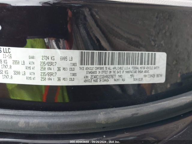 2C4RC1EG6HR627877 Chrysler Pacifica Touring-l Plus