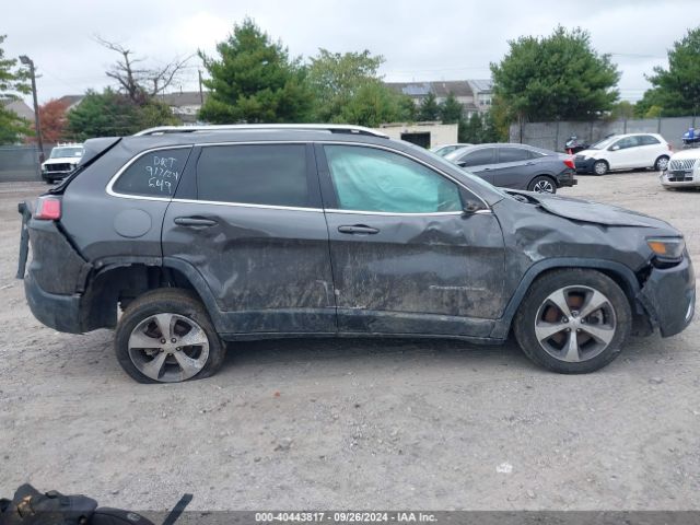 1C4PJLDB0KD433760 Jeep Cherokee Limited Fwd