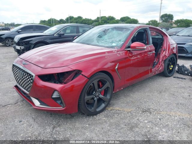 KMTG34LE4MU070590 Genesis G70 3.3t Rwd