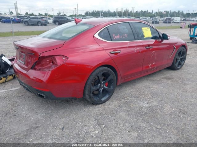 KMTG34LE4MU070590 Genesis G70 3.3t Rwd