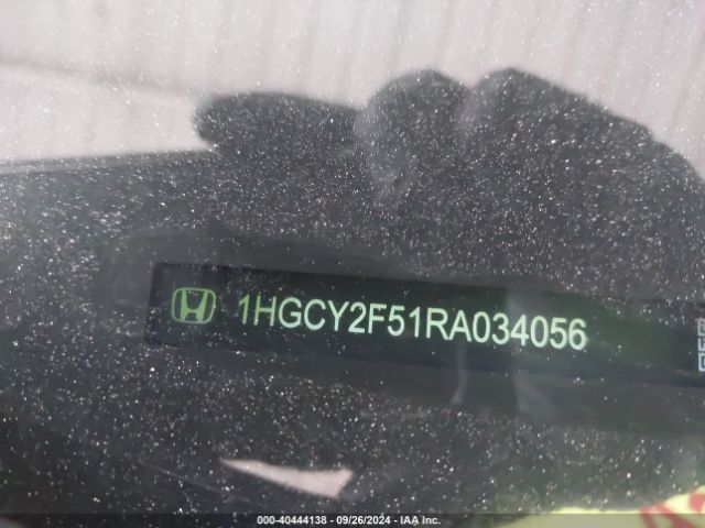 1HGCY2F51RA034056 Honda Accord Hybrid Sport