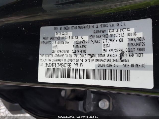 3MVDMBBL7MM247199 Mazda Cx-30 Select