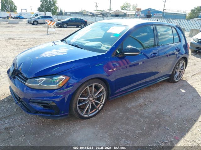 2019 VOLKSWAGEN GOLF R WVWWA7AU6KW170073 Photo 1