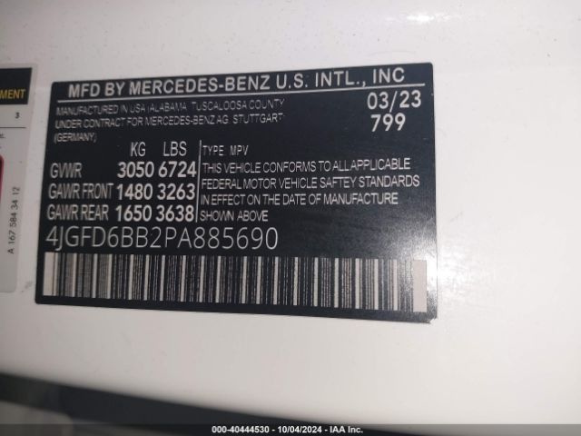 4JGFD6BB7PA938271 Mercedes-Benz Amg Gle 53 Coupe 4matic