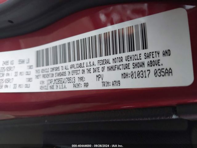 1C4PJMCB5EW179513 Jeep Cherokee Latitude