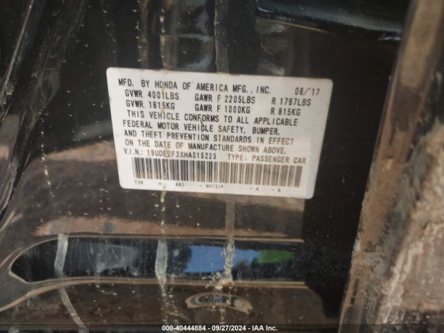 19UDE2F3XHA015225 Acura Ilx Acurawatch Plus Package