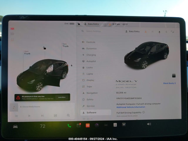 2021 TESLA MODEL Y 5YJYGAEE9MF153900 Photo 6