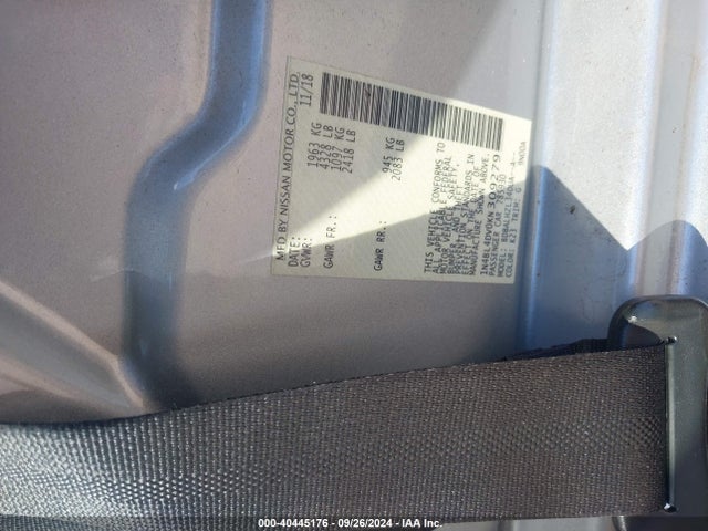 Nissan Altima 2.5 Sv 2019 1N4BL4DV0KN309279 Image 9