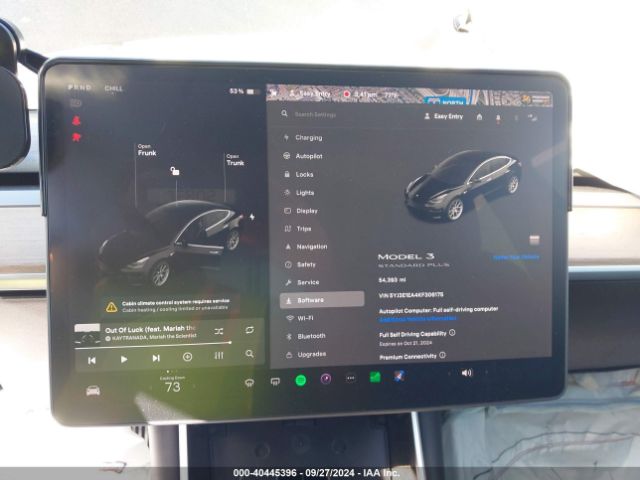 5YJ3E1EA4KF306175 Tesla Model 3 Long Range/mid Range/standard Range/standard Range Plus