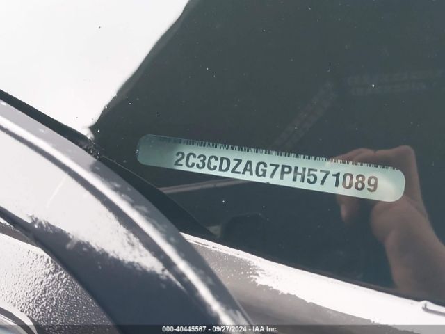 2C3CDZAG7PH571089 Dodge Challenger Sxt