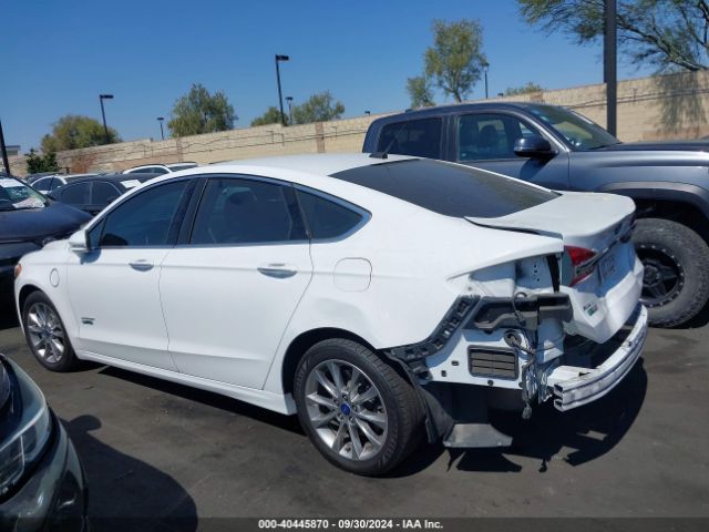 3FA6P0PU1JR167540 Ford Fusion Energi Se Luxury