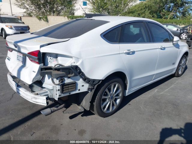 3FA6P0PU1JR167540 Ford Fusion Energi Se Luxury