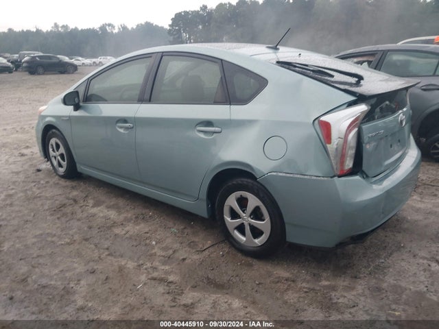Продажа на аукционе авто 2013 Toyota Prius Three, vin: JTDKN3DU1D5646326, номер лота: 40445910