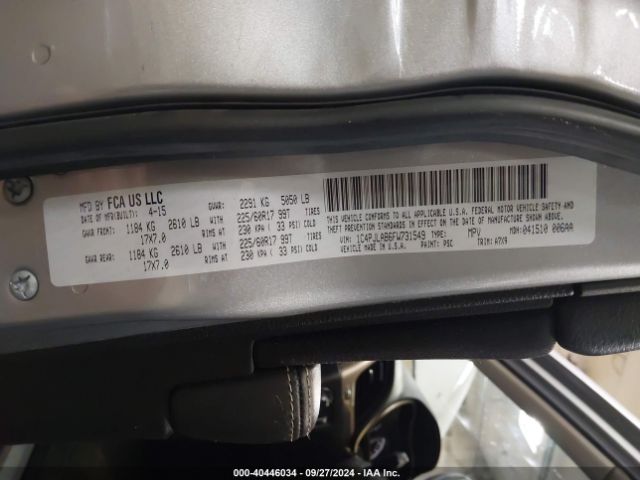 1C4PJLAB6FW731549 Jeep Cherokee Sport