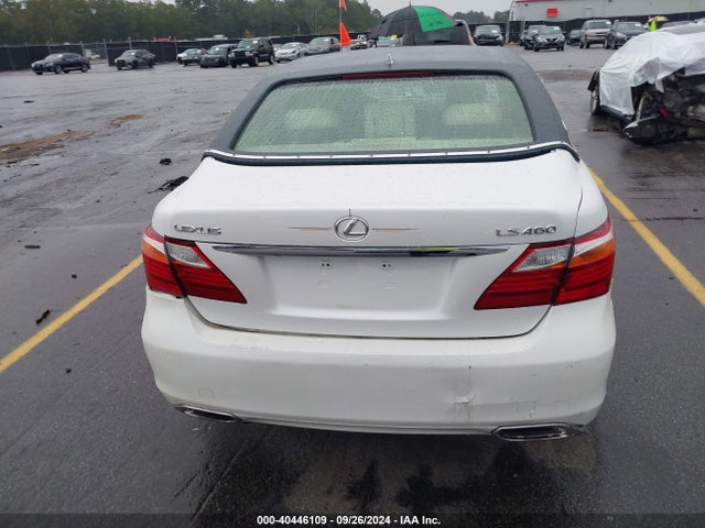 Продажа на аукционе авто 2010 Lexus Ls 460, vin: JTHBL5EF8A5098563, номер лота: 40446109