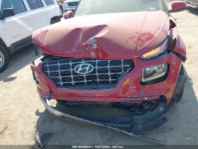 KMHRB8A36MU116578 Hyundai Venue Se