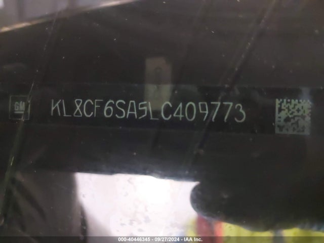 Chevrolet Spark Fwd 2lt Automatic 2020 KL8CF6SA5LC409773 Image 9