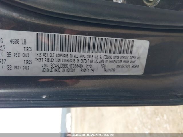 3C4NJDBB1HT600484 Jeep New Compass Latitude 4x4
