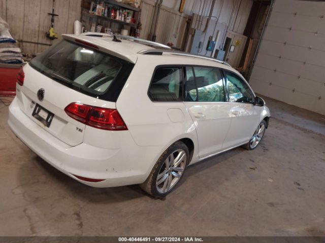 3VWC17AU7FM520896 Volkswagen Golf Sportwagen Tsi Sel 4-door