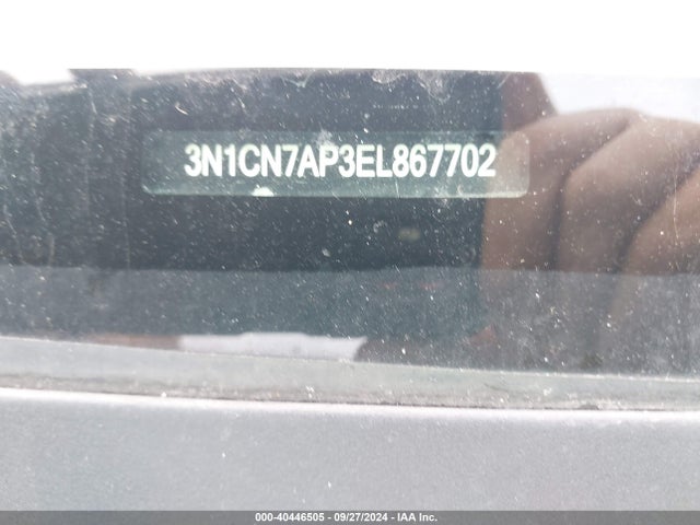 Nissan Versa 1.6 S 2014 3N1CN7AP3EL867702 Image 11
