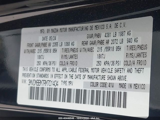 3MVDMBBM7RM701404 Mazda Cx-30 2.5 S Select Sport
