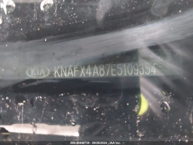 KNAFX4A87E5109354 KIA FORTE EX