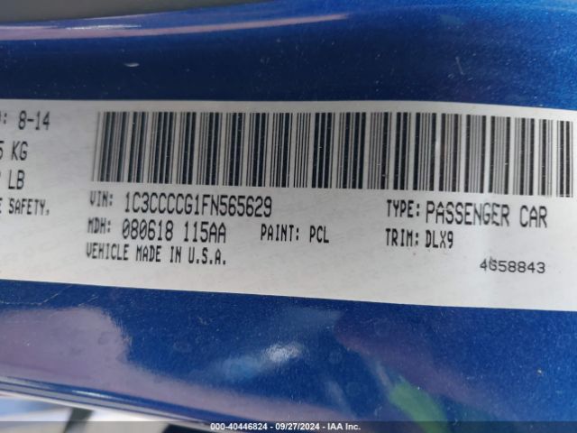 1C3CCCCG1FN565629 Chrysler 200 C
