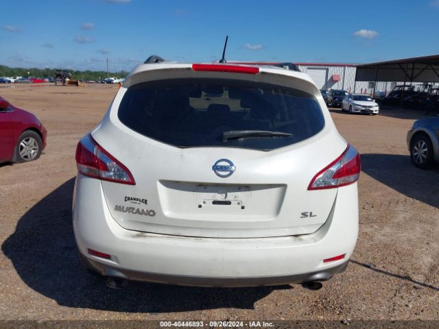 JN8AZ1MU2EW402124 Nissan MURANO SL