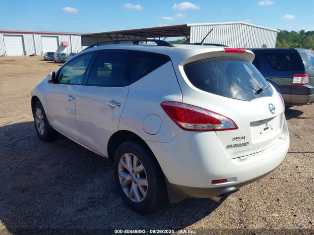 JN8AZ1MU2EW402124 Nissan MURANO SL