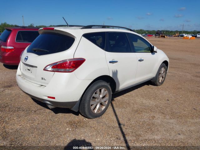 JN8AZ1MU2EW402124 Nissan MURANO SL